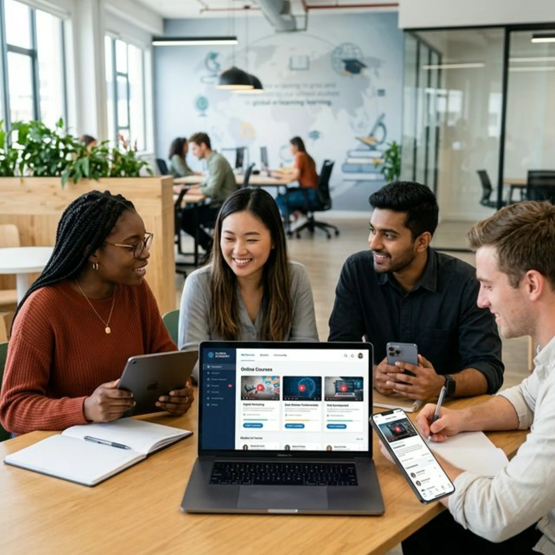 Global E-Learning Platform